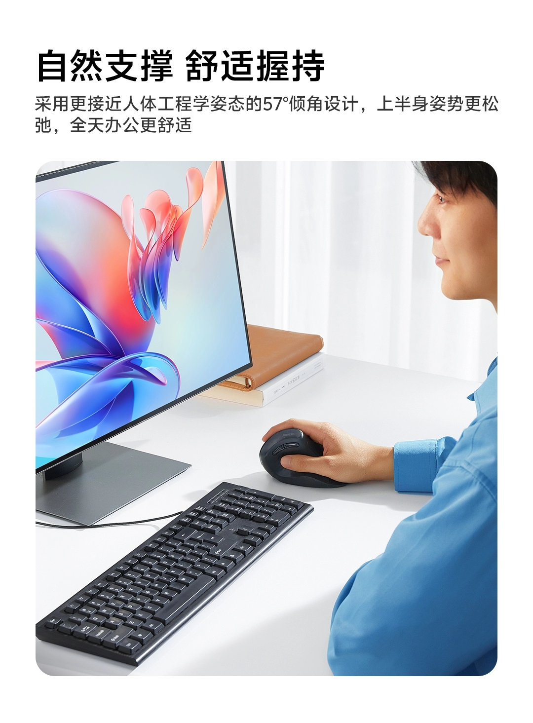 图片[2]-绿联 多模垂直鼠标-西风网络安全